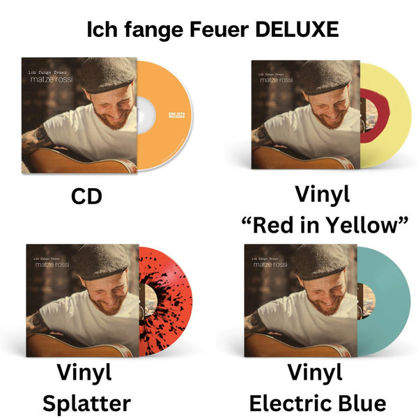 Ich fange Feuer (Deluxe Neuauflage) CD, Vinyl, Bundle